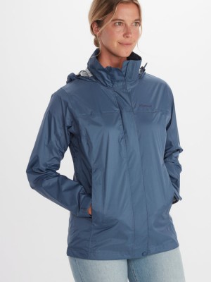 Chaquetas Marmot Precip Eco Mujer Azules | HOQM-27315