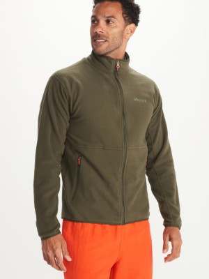 Chaquetas Marmot Rocklin Hombre Verde | PWXO-76085