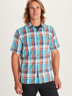 Tops Marmot Innesdale Hombre Azul Marino | XCJN-20694