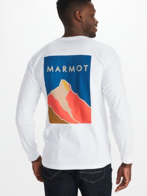 Tops Marmot Mount Marmot Hombre Blancas | XVAW-91472