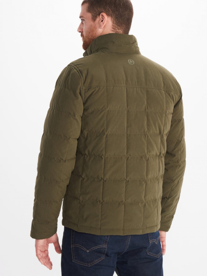 Chaquetas Marmot Burdell Hombre Verde | GQJZ-37205