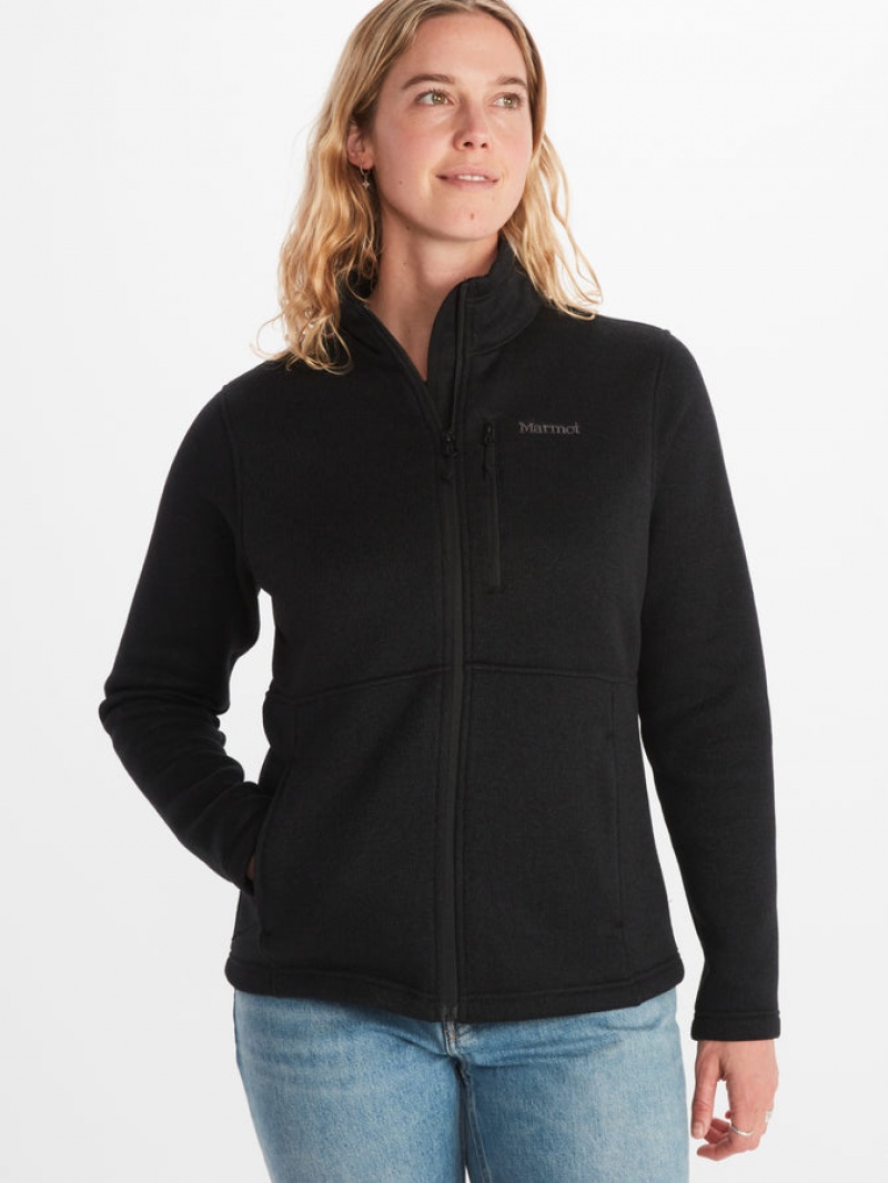 Chaquetas Marmot Dropline Mujer Negras | ZFPX-07354