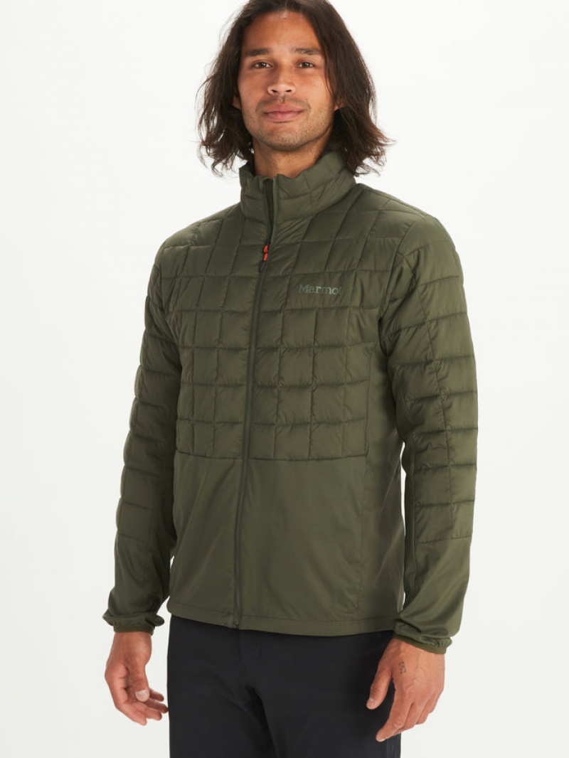 Chaquetas Marmot Echo Featherless Híbrido Hombre Negras | OUEP-49207