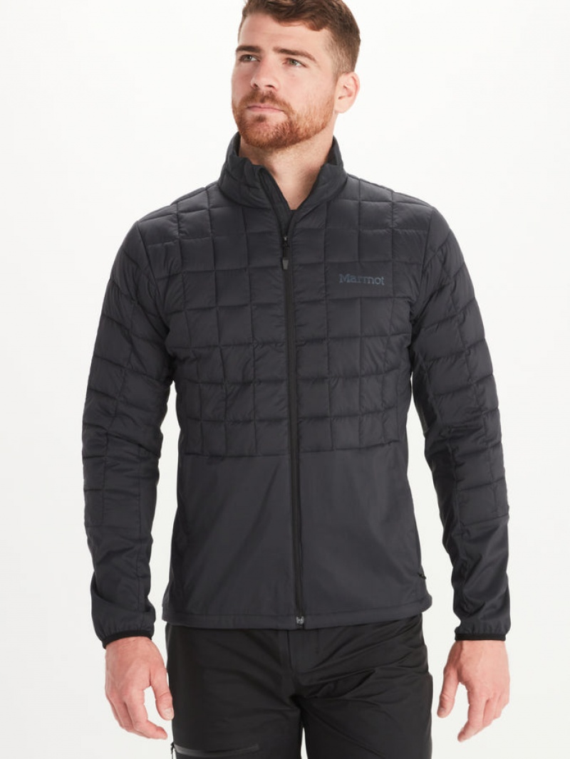 Chaquetas Marmot Echo Featherless Híbrido Hombre Negras | OUEP-49207