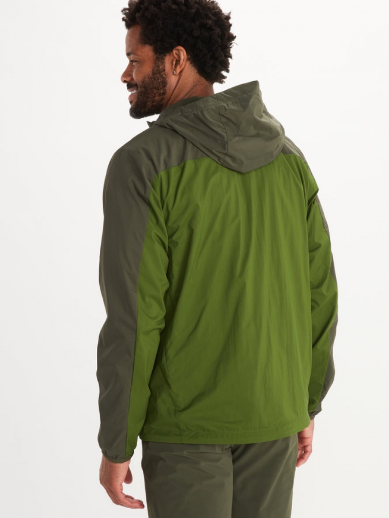 Chaquetas Marmot Ether Driclime Hombre Verde | GRSV-37549