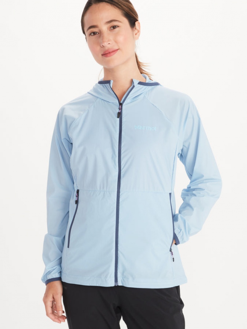 Chaquetas Marmot Etherlite Mujer Azules | KYZM-38147