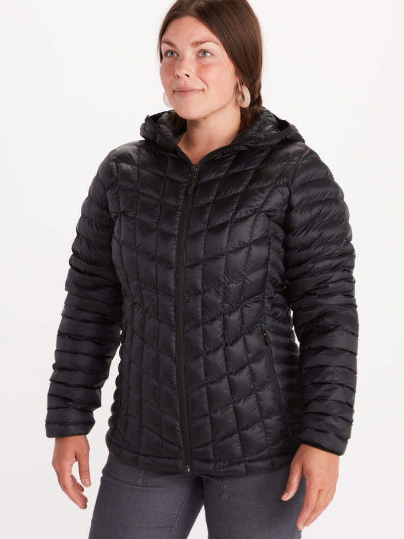 Chaquetas Marmot Featherless Mujer Negras | CBRL-05186