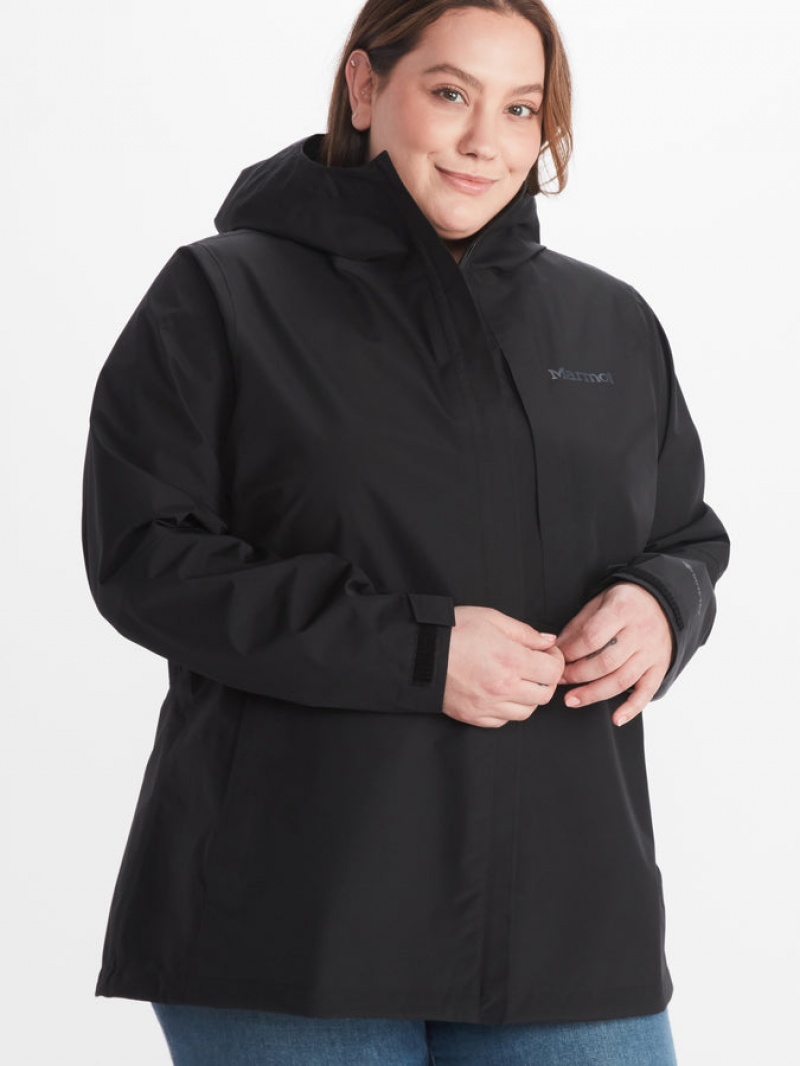 Chaquetas Marmot Gore-Tex® Minimalist - Plus Mujer Negras | RFVW-21845