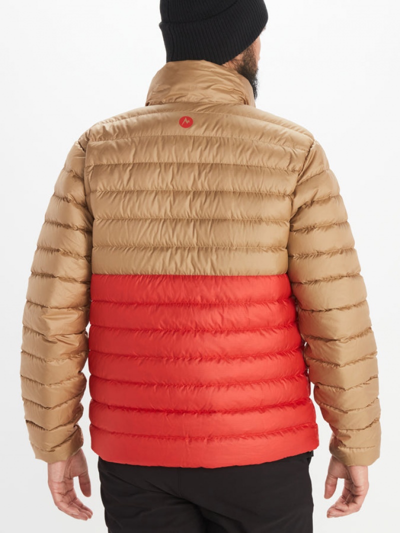 Chaquetas Marmot Highlander Hombre Rojas | HMLY-68097