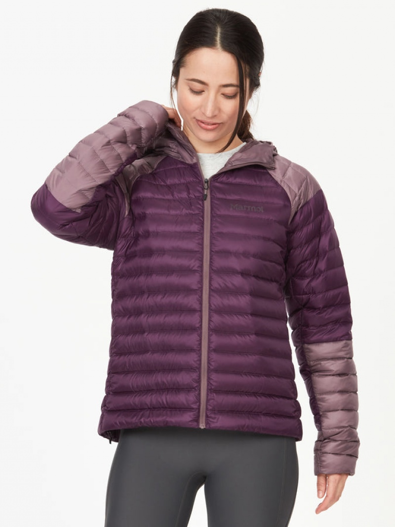 Chaquetas Marmot Hype Down Mujer Moradas | ABIQ-19504