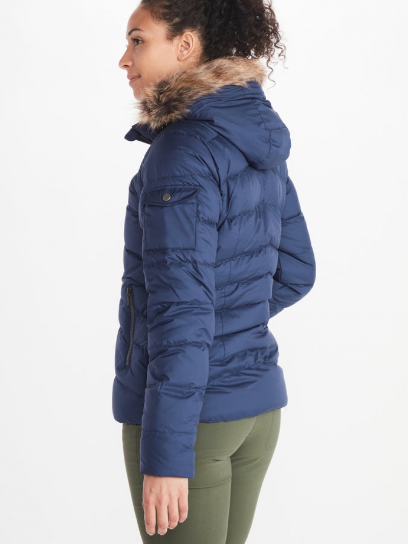 Chaquetas Marmot Ithaca Mujer Azul Marino | KGOS-01549