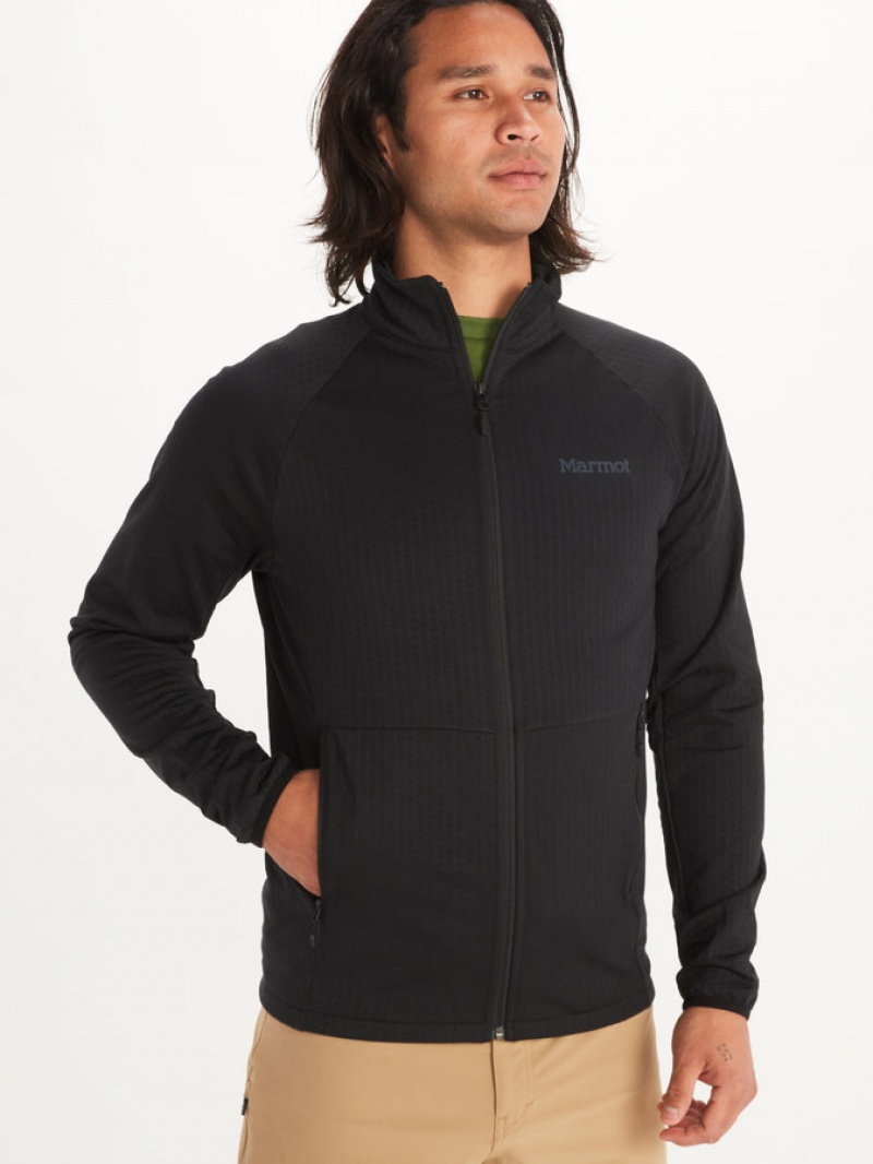 Chaquetas Marmot Leconte Fleece Hombre Azules | RLES-20964