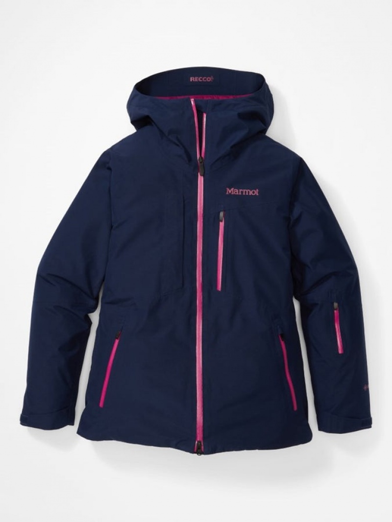 Chaquetas Marmot Lightray Gore-Tex® Mujer Azul Marino | XMTK-32459