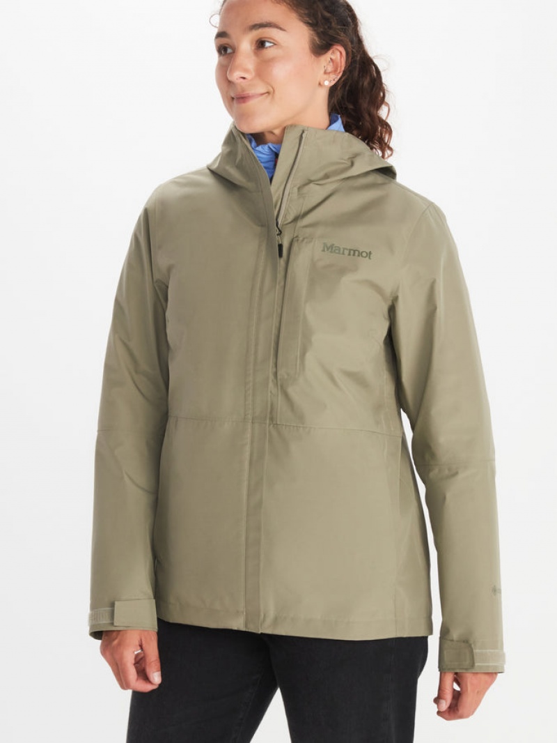 Chaquetas Marmot Minimalist Gore-Tex® Mujer Verde | AXIL-87123