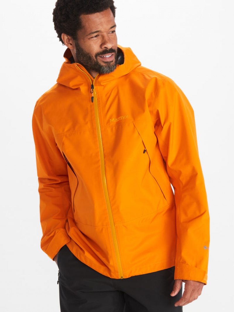 Chaquetas Marmot Minimalist Pro Gore-Tex® Hombre Naranjas | SZGR-41209