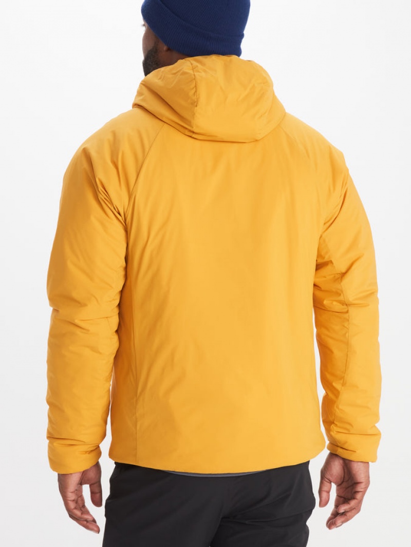 Chaquetas Marmot Novus Hombre Amarillo Doradas | CWQR-13598