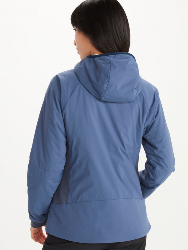 Chaquetas Marmot Novus Lt Híbrido Mujer Azul Real | BDVX-86017