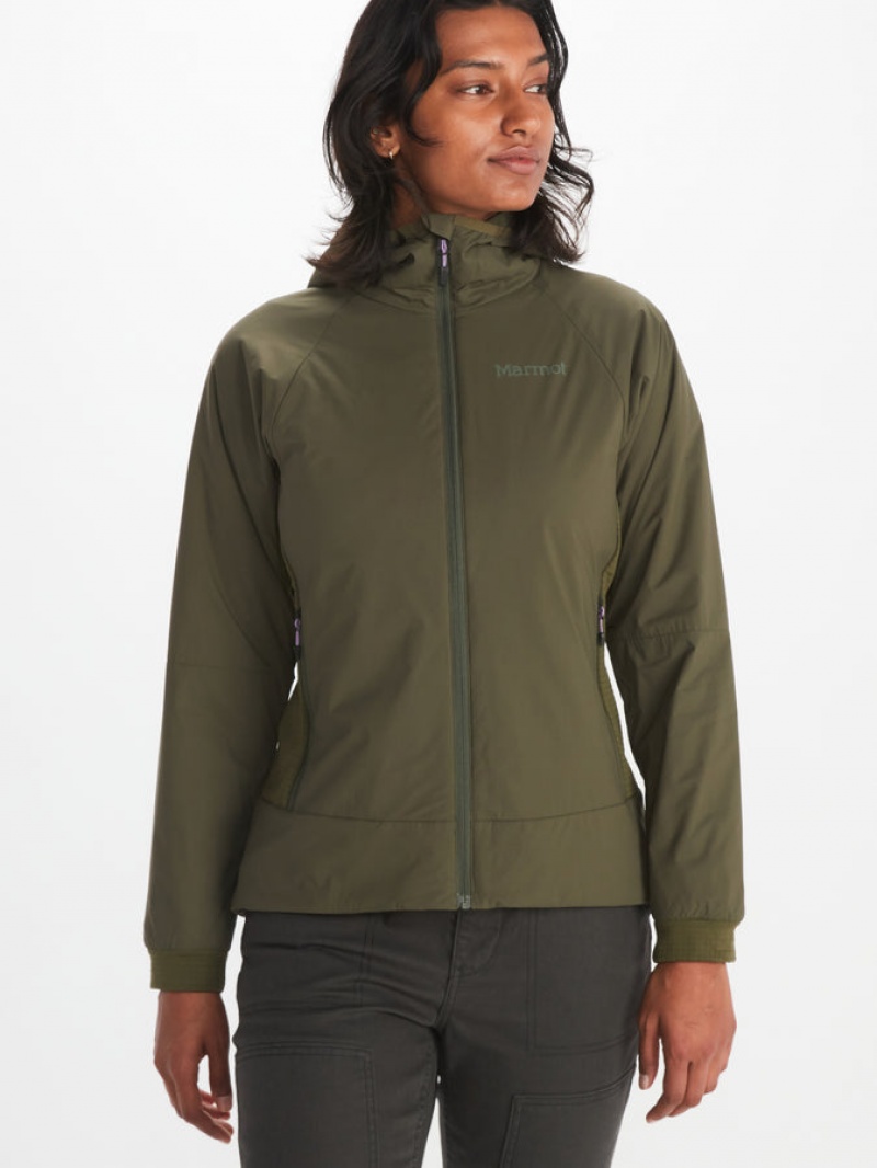 Chaquetas Marmot Novus Lt Híbrido Mujer Azul Real | BDVX-86017