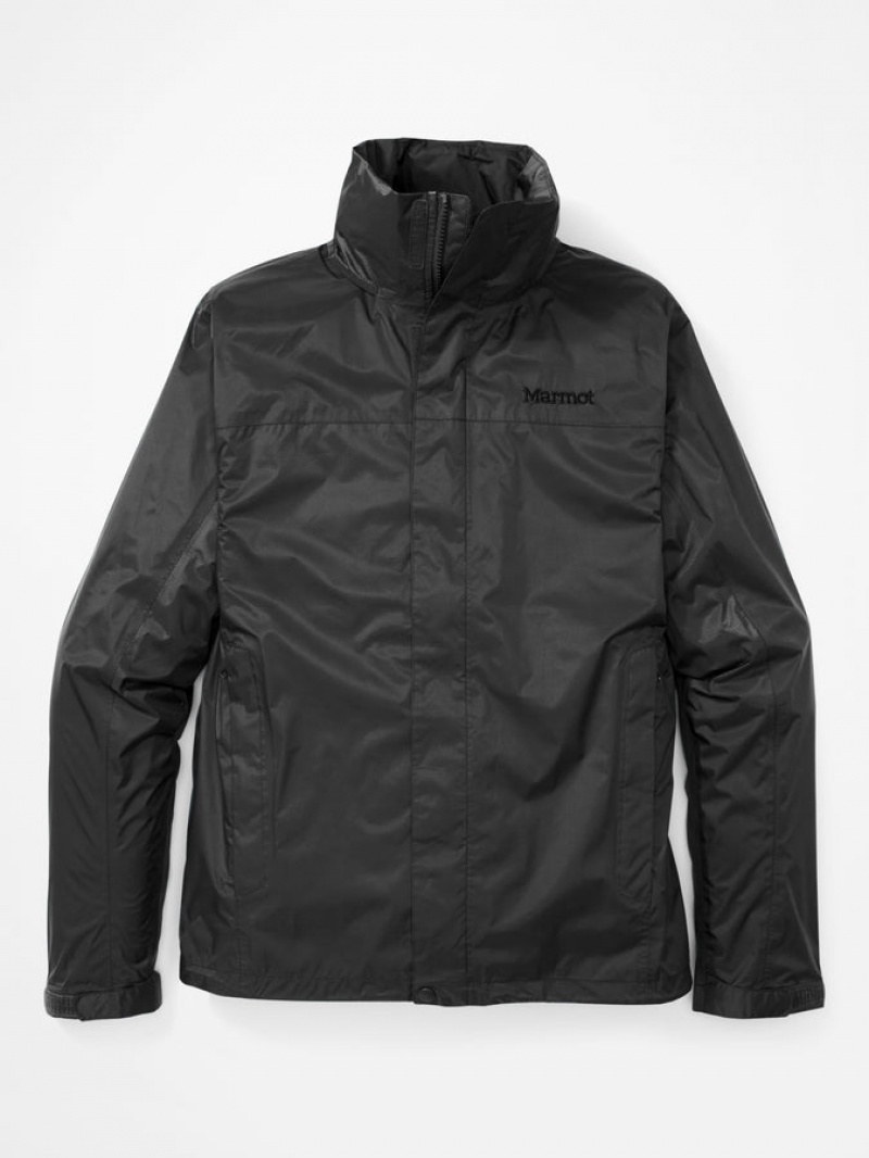 Chaquetas Marmot Precip Eco (Altas) Hombre Negras | OZJU-38756