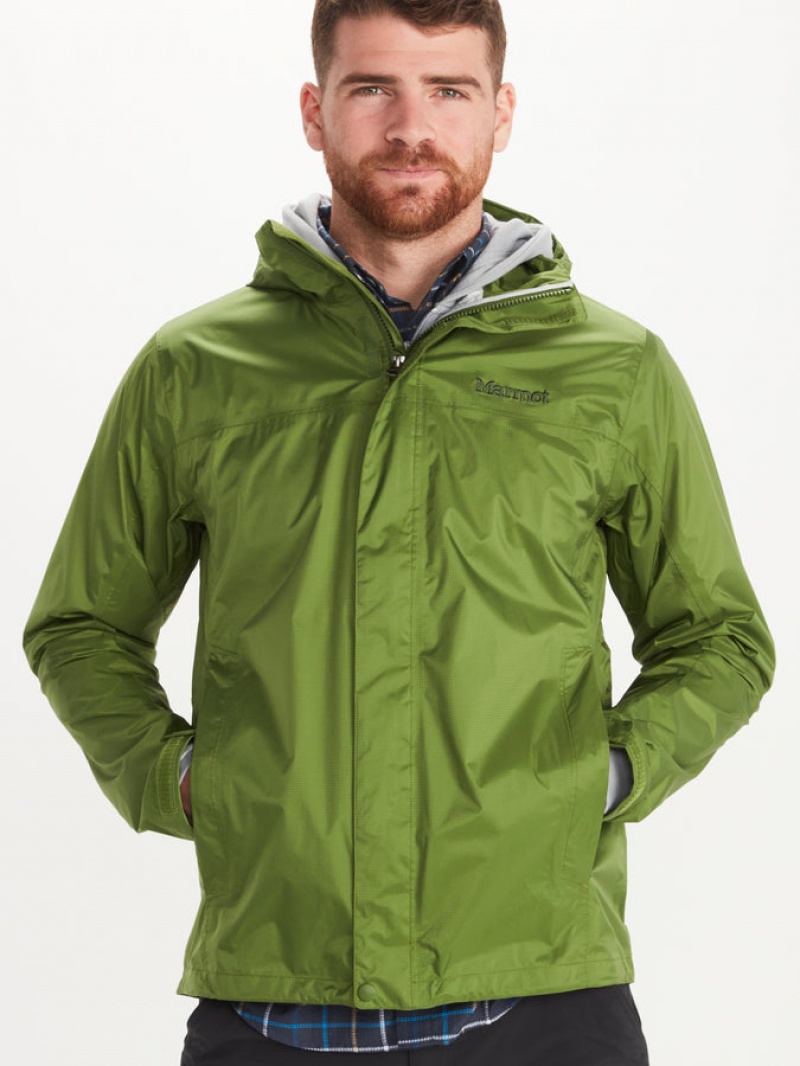 Chaquetas Marmot Precip Eco Hombre Azules | RTAF-92315