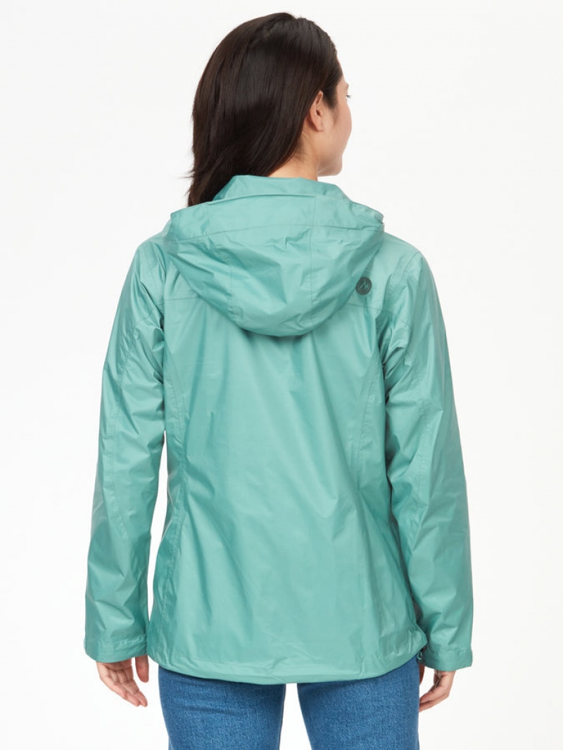 Chaquetas Marmot Precip Eco Mujer Azules | YHQR-89641