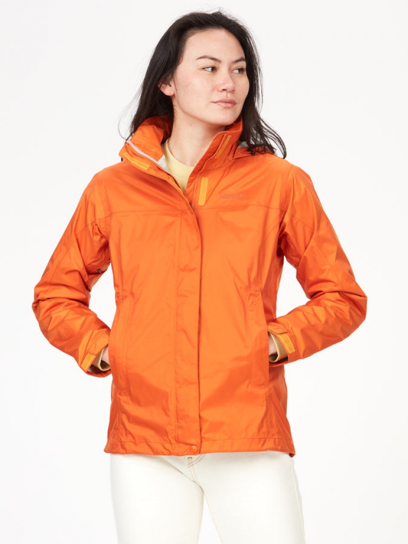 Chaquetas Marmot Precip Eco Mujer Azules | YHQR-89641