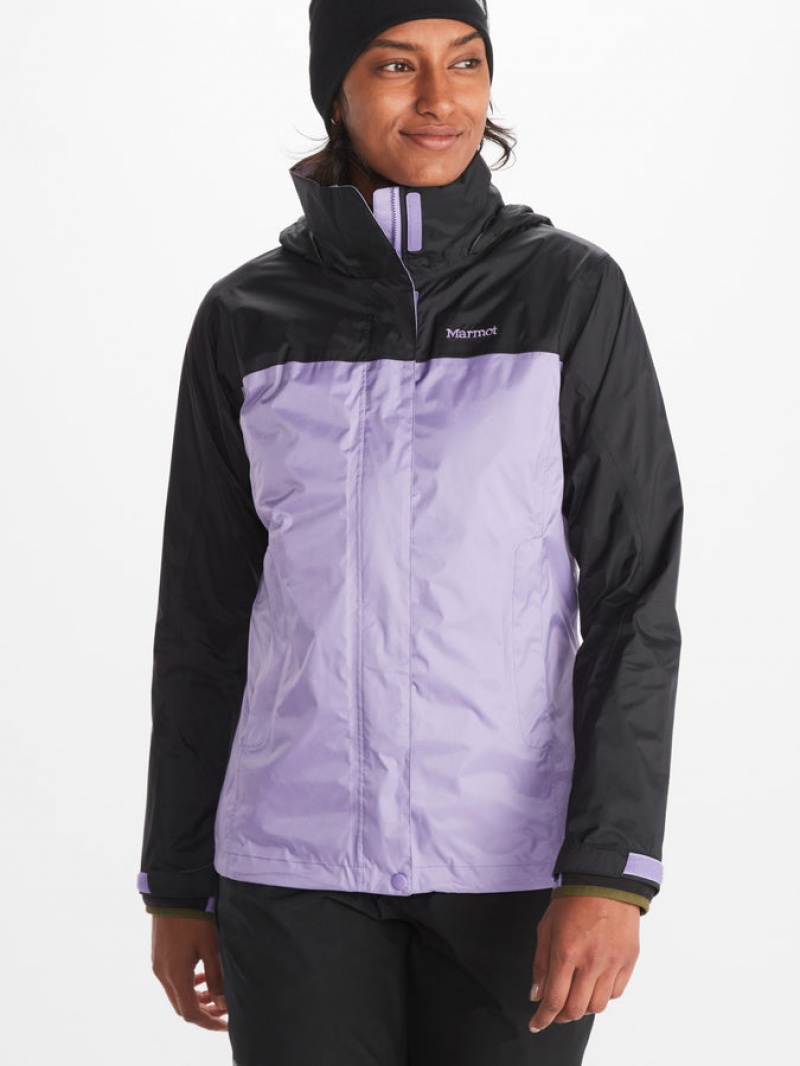 Chaquetas Marmot Precip Eco Mujer Azules | HOQM-27315