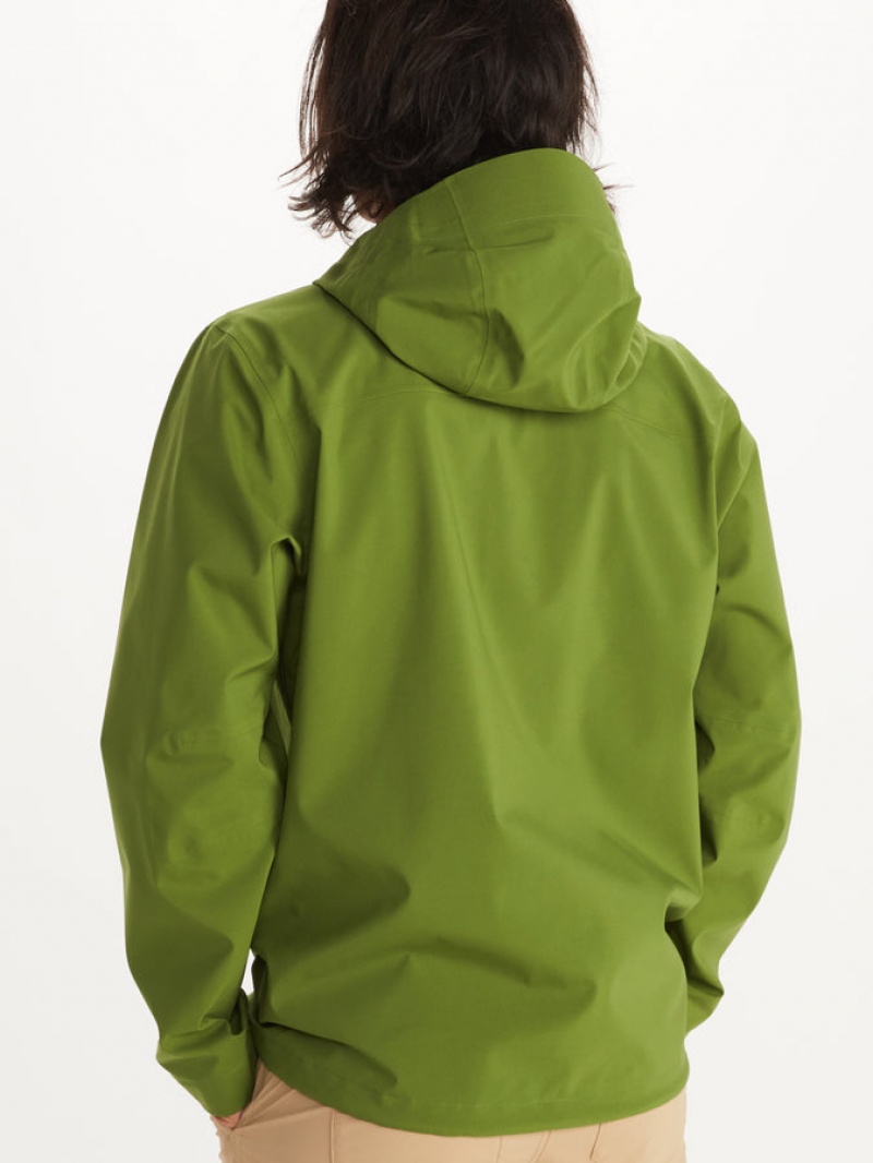 Chaquetas Marmot Precip® Eco Pro Hombre Verde | AJBU-86013