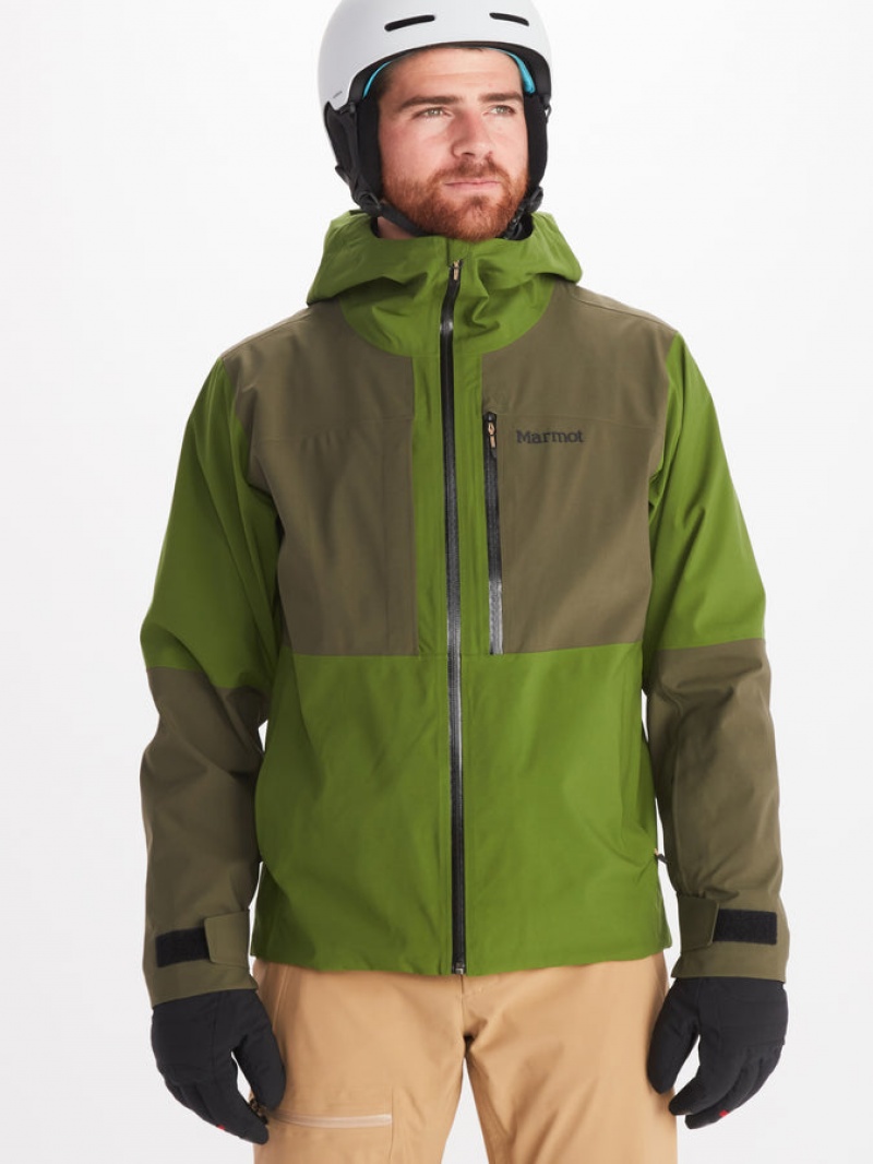 Chaquetas Marmot Refuge Hombre Amarillo Doradas | FKLY-97108