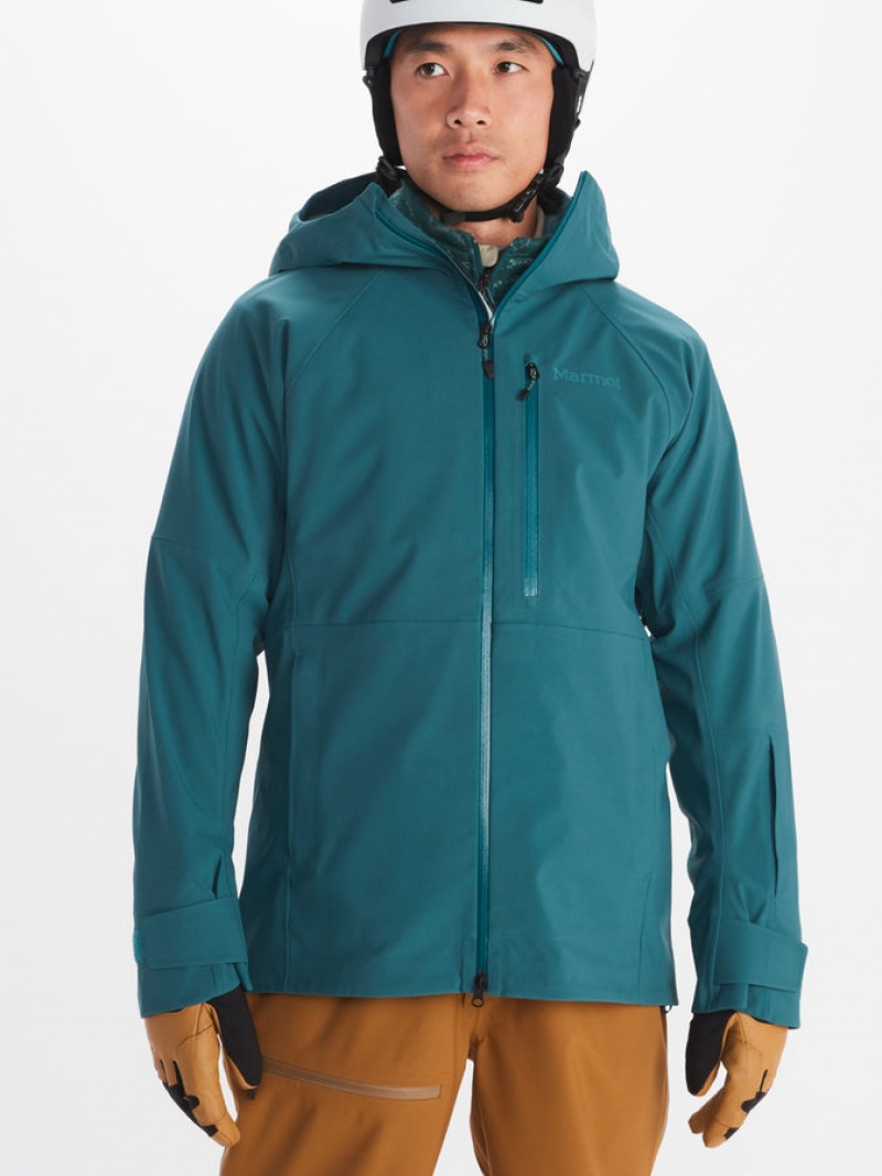 Chaquetas Marmot Refuge Pro Hombre Negras | MEKU-85041