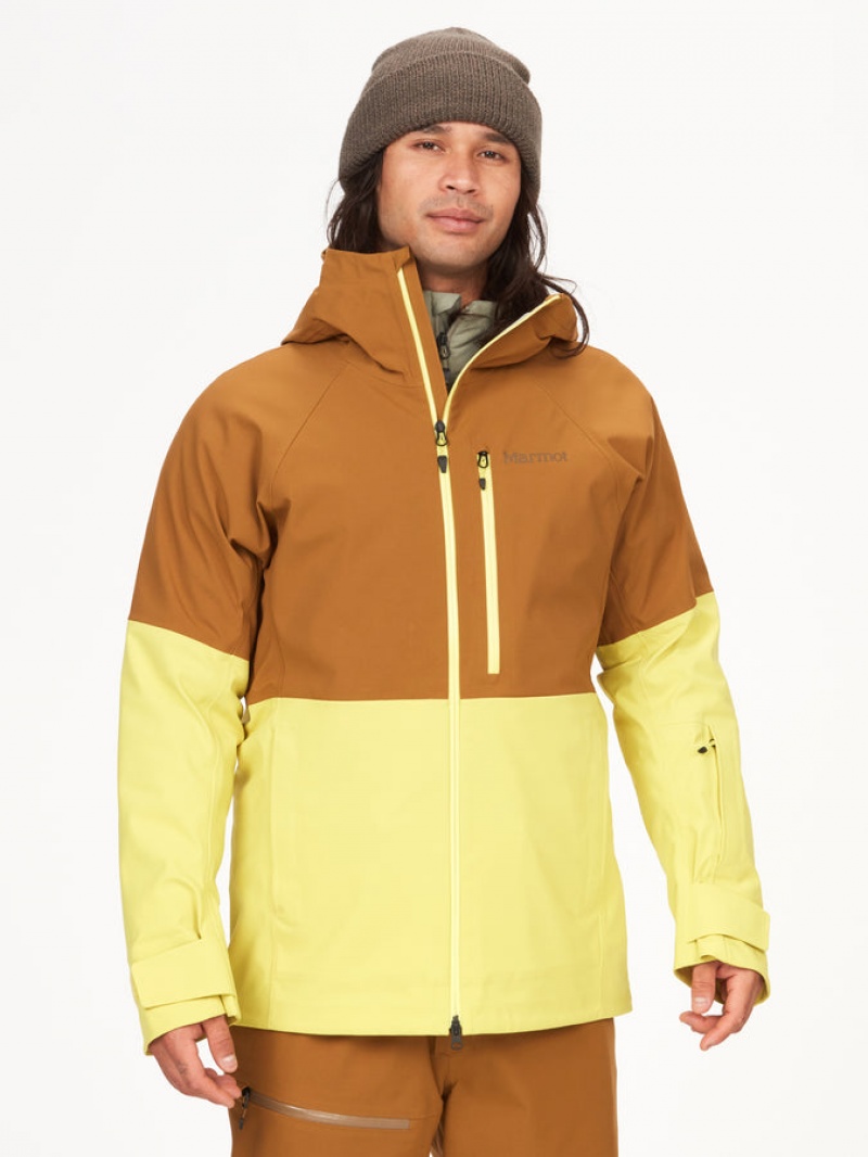 Chaquetas Marmot Refuge Pro Hombre Negras | MEKU-85041