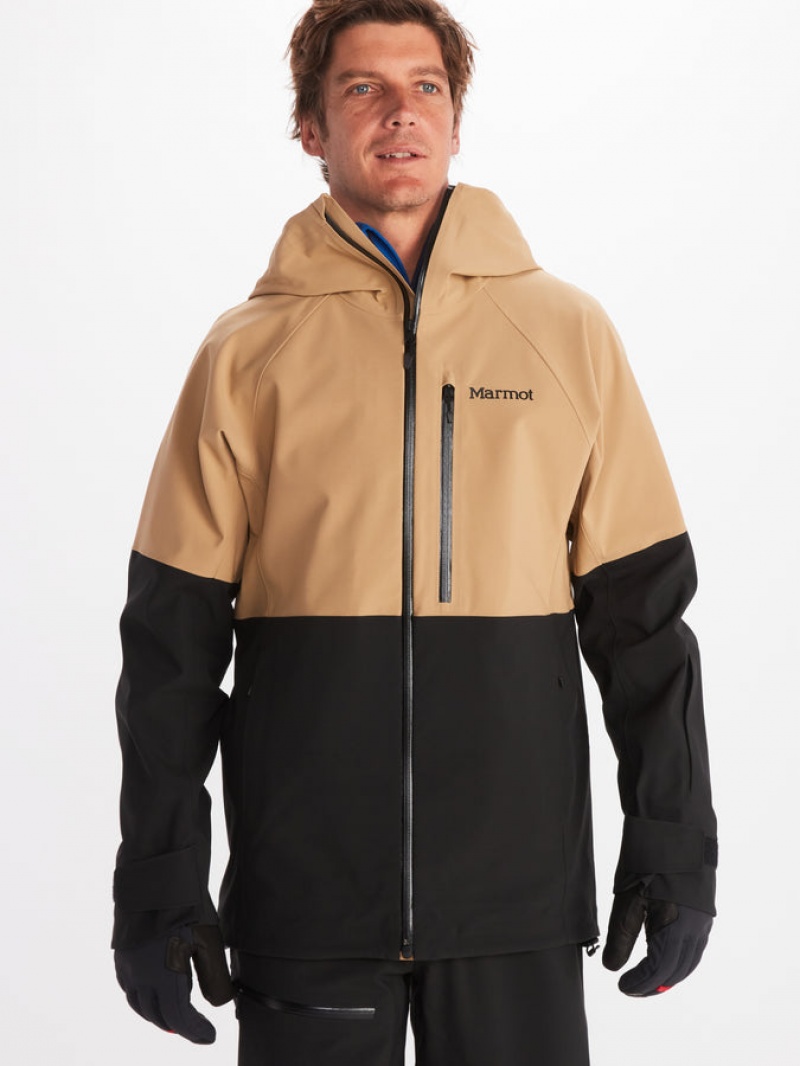 Chaquetas Marmot Refuge Pro Hombre Negras | MEKU-85041