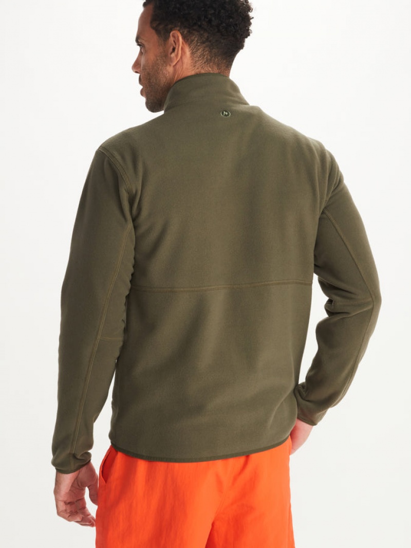 Chaquetas Marmot Rocklin Hombre Verde | PWXO-76085