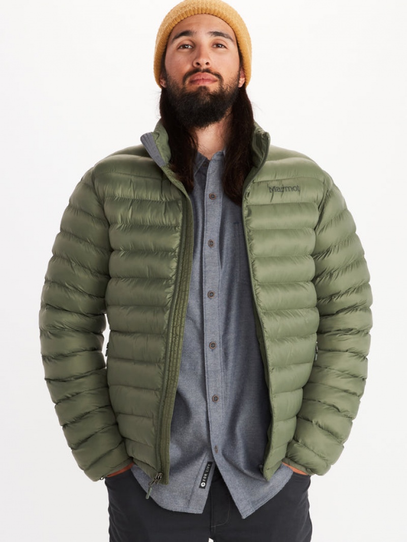 Chaquetas Marmot Solus Featherless Hombre Verde | PAIS-49213