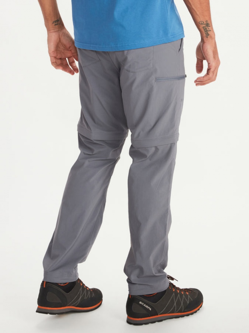 Pantalones Marmot Arch Rock Convertible Hombre Gris Negras | JRYB-27953