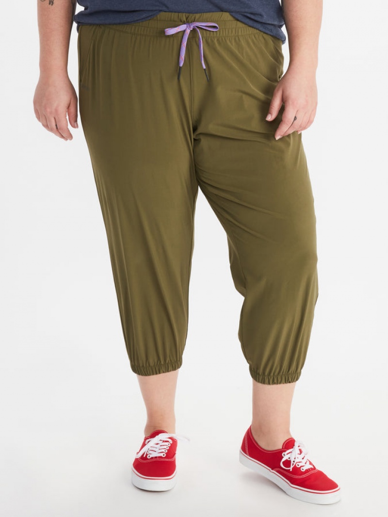 Pantalones Marmot Elda Plus Mujer Negras | BJZG-47210