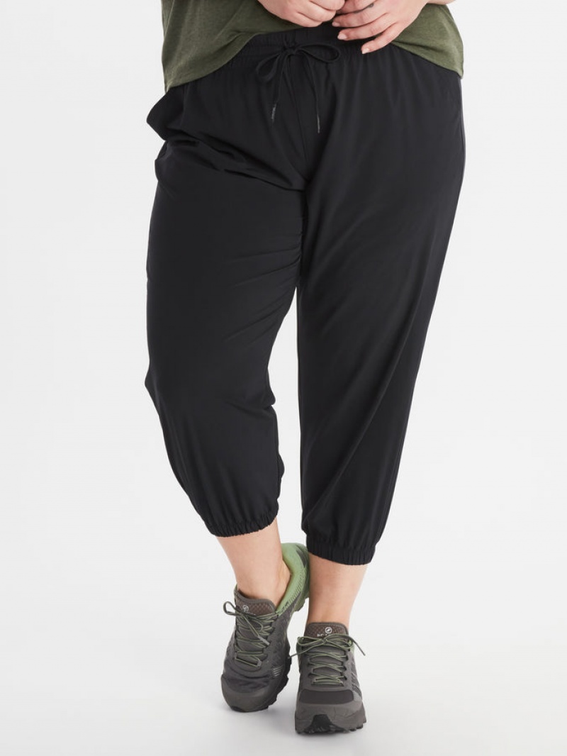 Pantalones Marmot Elda Plus Mujer Negras | BJZG-47210