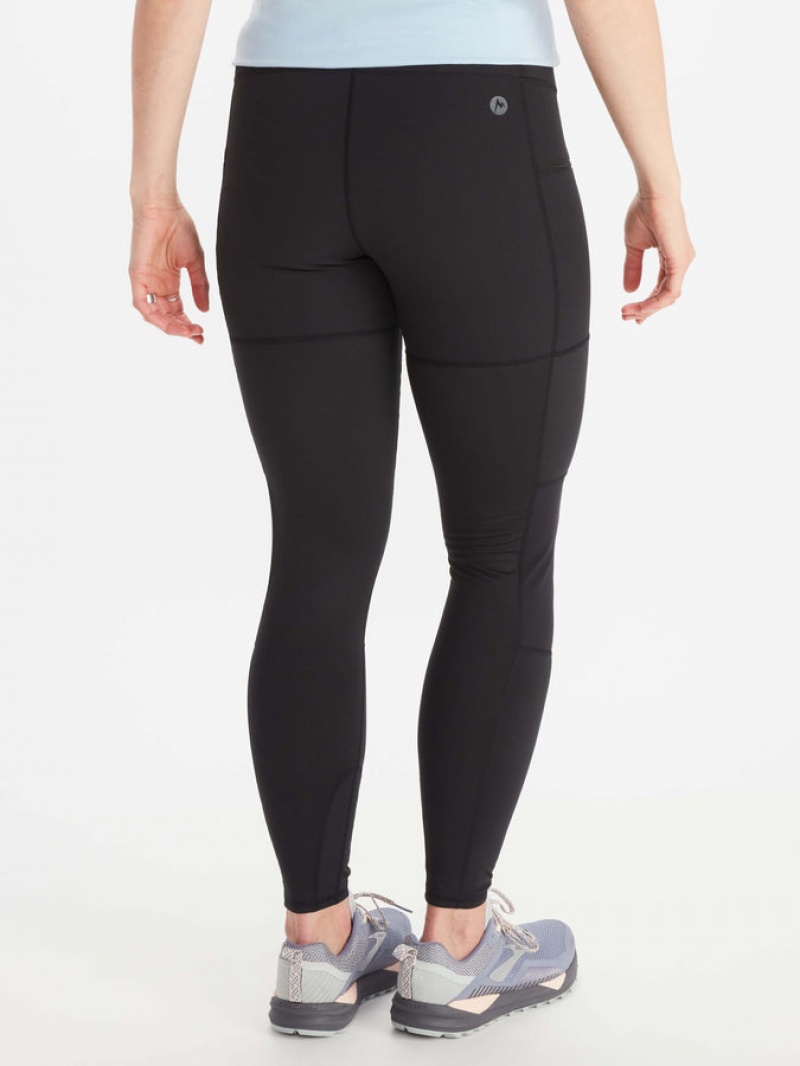 Pantalones Marmot Invierno Mtn Active Tight Mujer Negras | CDKZ-49738