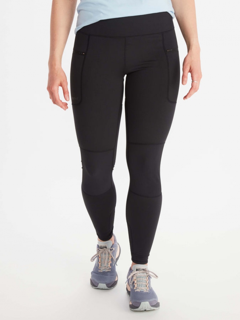 Pantalones Marmot Invierno Mtn Active Tight Mujer Negras | CDKZ-49738