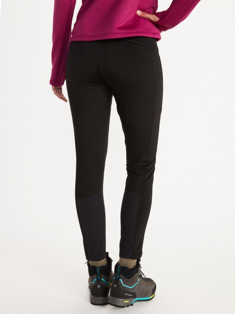 Pantalones Marmot Kluane Híbrido Tight Mujer Negras | VTCR-04372