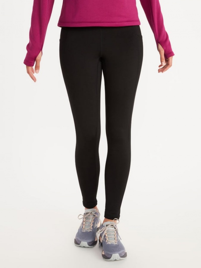 Pantalones Marmot Kluane Tight Mujer Negras | HNXQ-97685