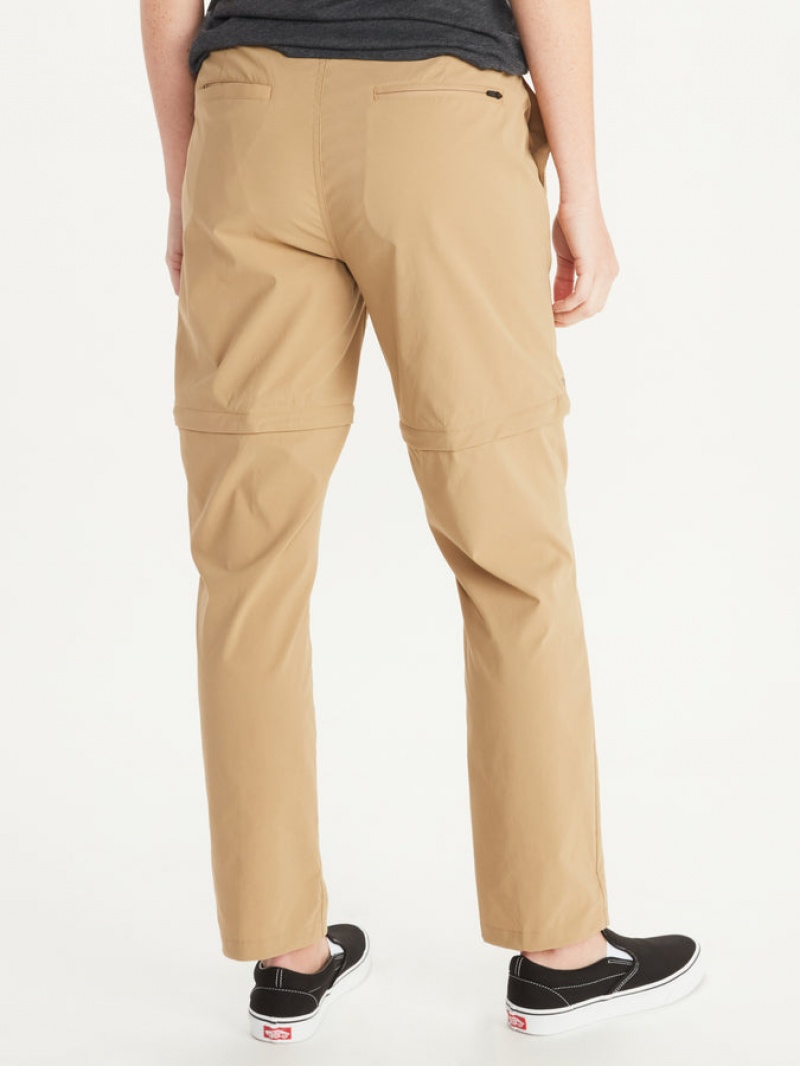 Pantalones Marmot Kodachrome Convertible Mujer Gris Oscuro | VWCE-75402