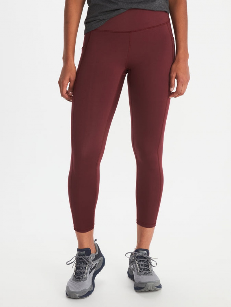 Pantalones Marmot Rock Haven 7/8 Tight Mujer Negras | PORT-70832