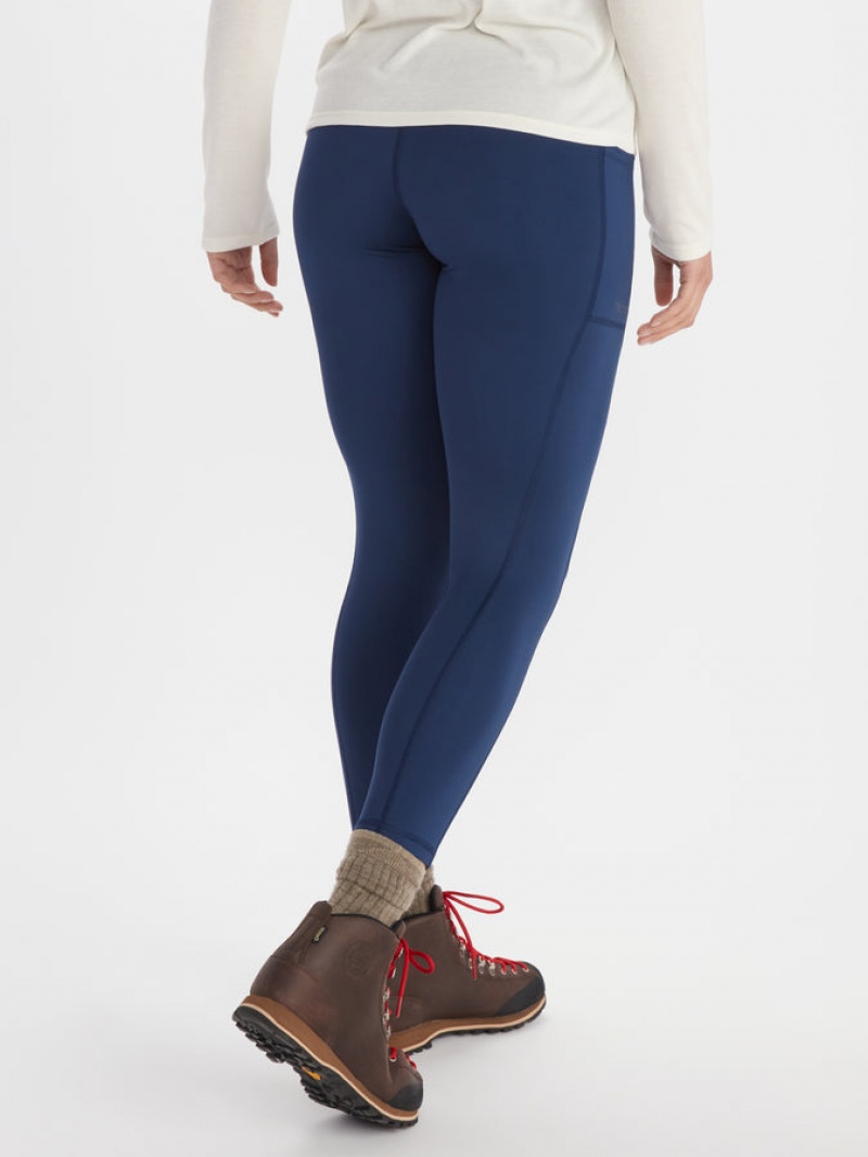 Pantalones Marmot Rock Haven 7/8 Tight Mujer Negras | PORT-70832