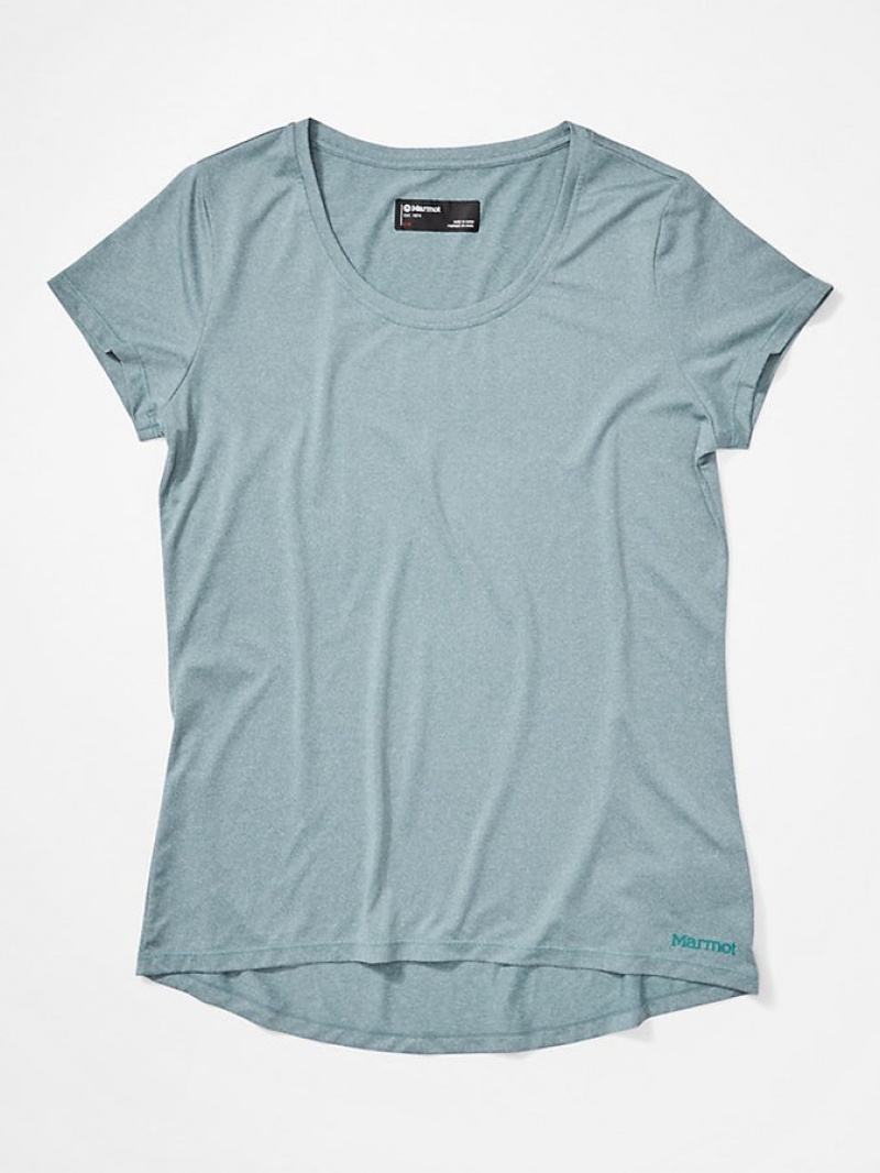 Tops Marmot All Around Mujer Negras | FEJT-38740