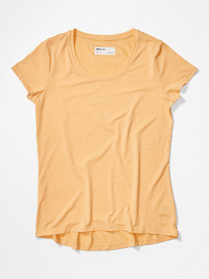 Tops Marmot All Around Mujer Negras | FEJT-38740