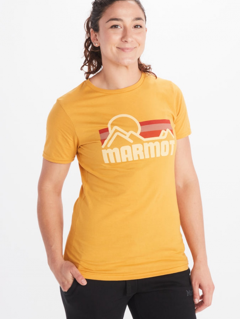 Tops Marmot Coastal Mujer Blancas | OPGQ-58972