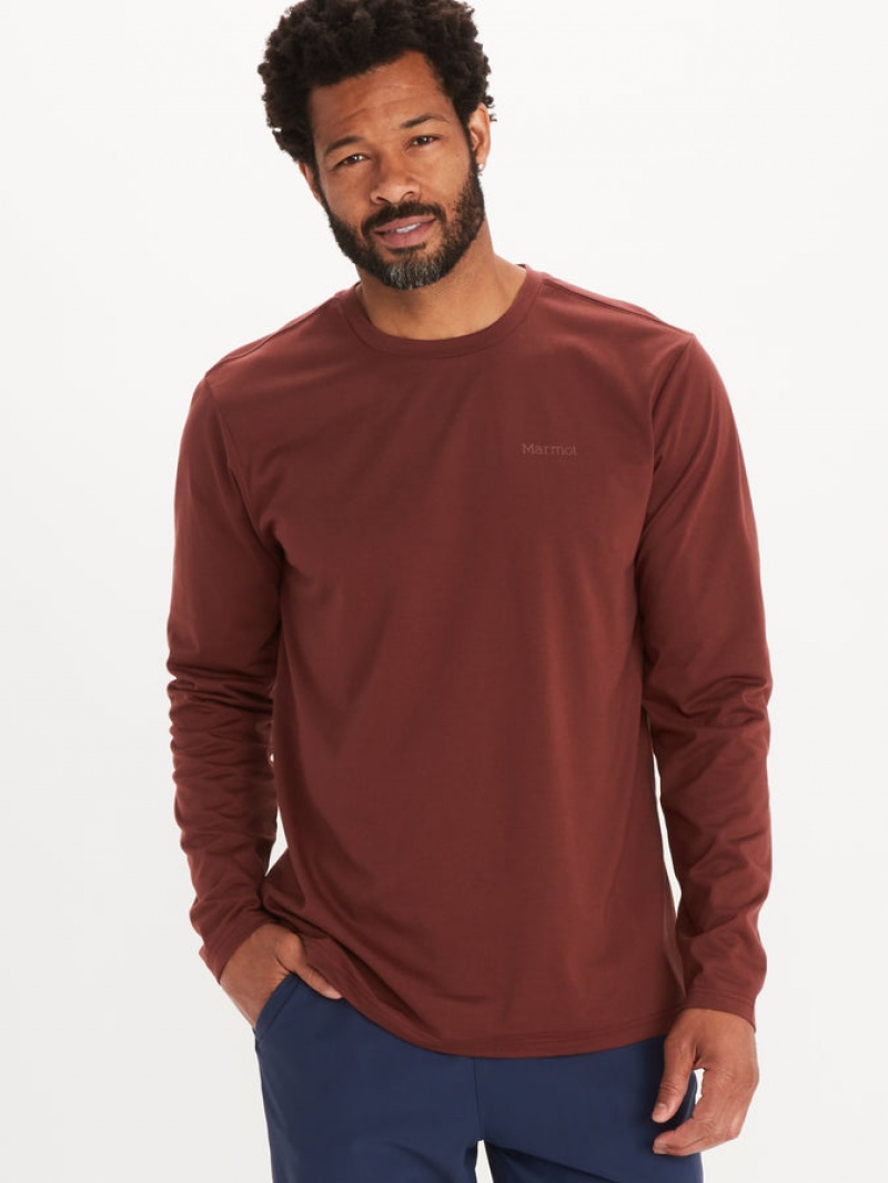 Tops Marmot Crossover Hombre Negras | JNXU-35786