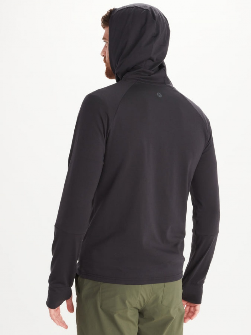 Tops Marmot Crossover Hombre Negras | MASU-31279