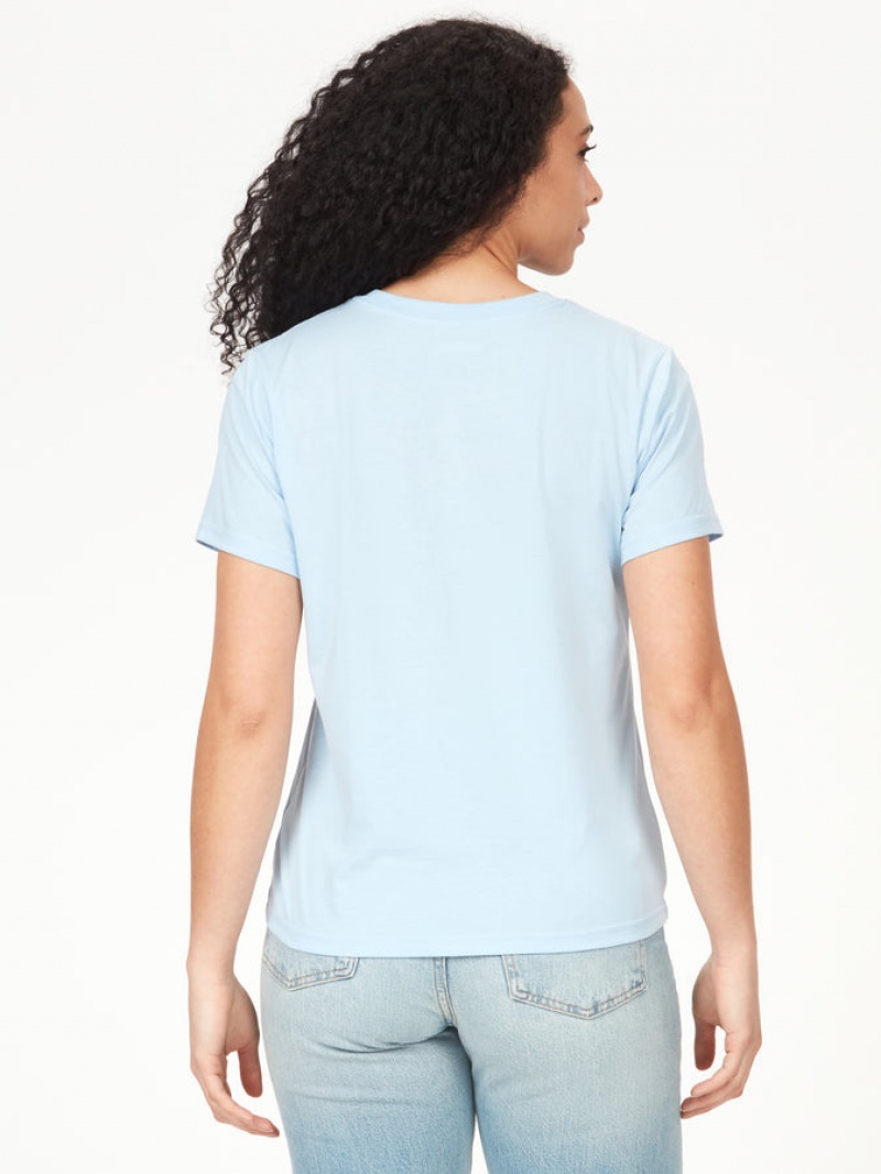 Tops Marmot Culebra Peak Mujer Azul Marino | RLJV-71354